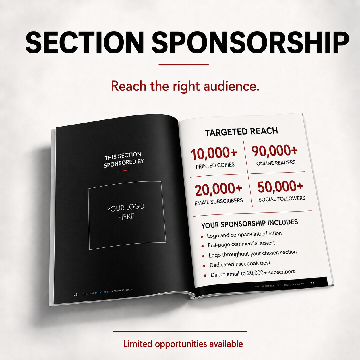 Section Sponsorship Placement