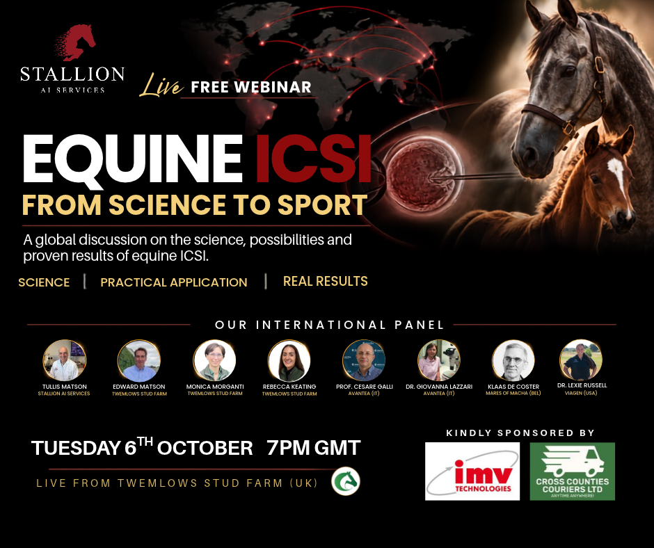 Equine ICSI: From Science to Sport Webinar